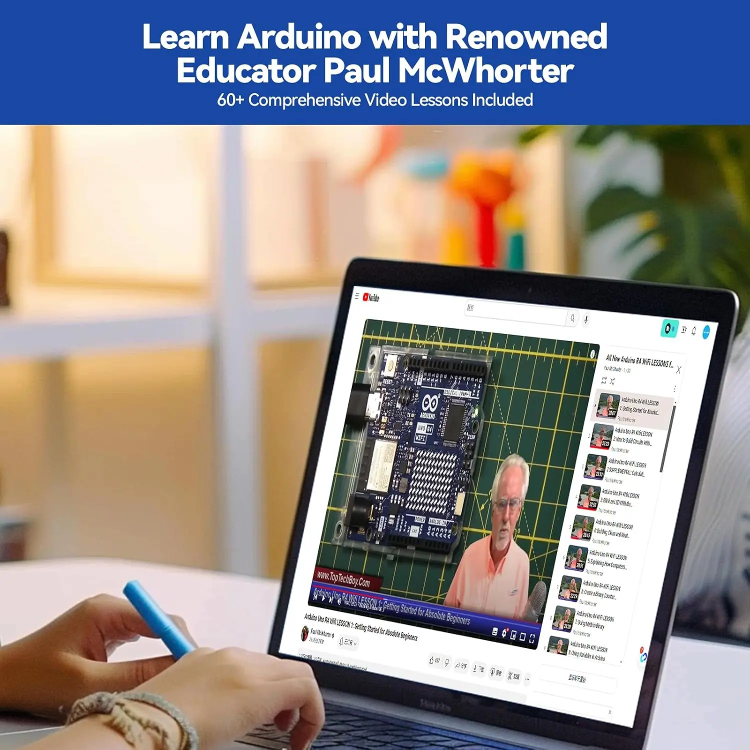 SunFounder Elite Explorer Arduino Uno R4 WiFi Kit - TikTok Shop