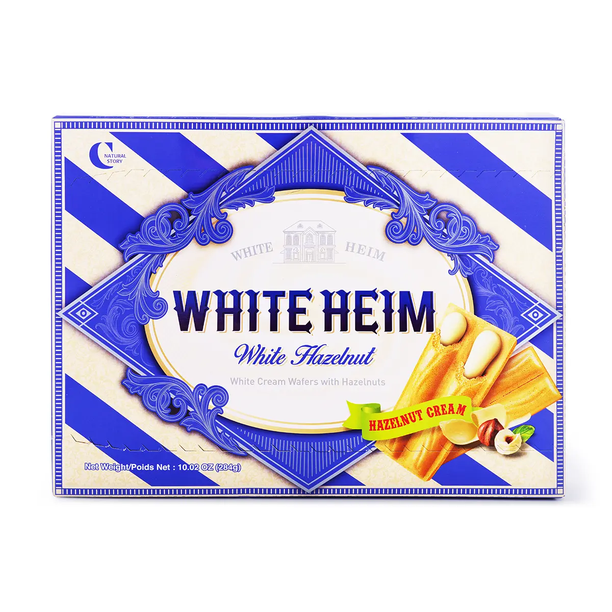 Crown White Heim White Cream Wafers with Hazelnuts 284 g Crown White Heim White Cream Wafers with Hazelnuts 284 g