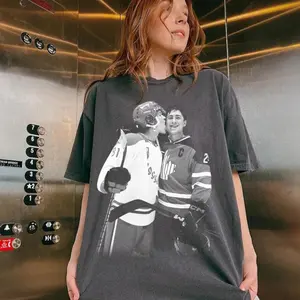 Vintage Hockey Heated Rivalry Tee for Sports Enthusiasts