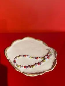 Ceramic Scalloped Plate by Bunzy