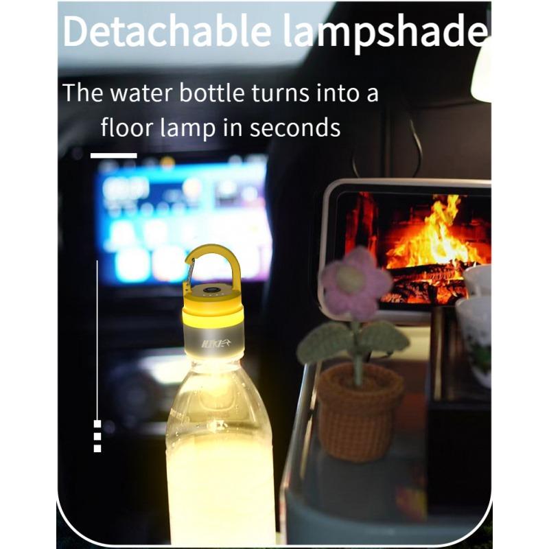 A Lantern in Your Pocket! This Tiny Cap Lights Most Bottle. USB-C, SOS ...