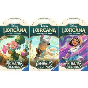 Disney Lorcana Set 7 Archazia's Island Sleeved Booster Pack