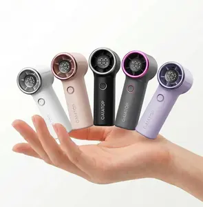 GAIATOP Mini Handheld Fan, High-Speed Turbo, Portable Pocket Fan with 5 Gear Wind, LED Display, USB Battery-Operated, Ideal for Outdoor Travel Cooling, Gym, Camping, Gifts for Women & Men   Valentine's Day gift