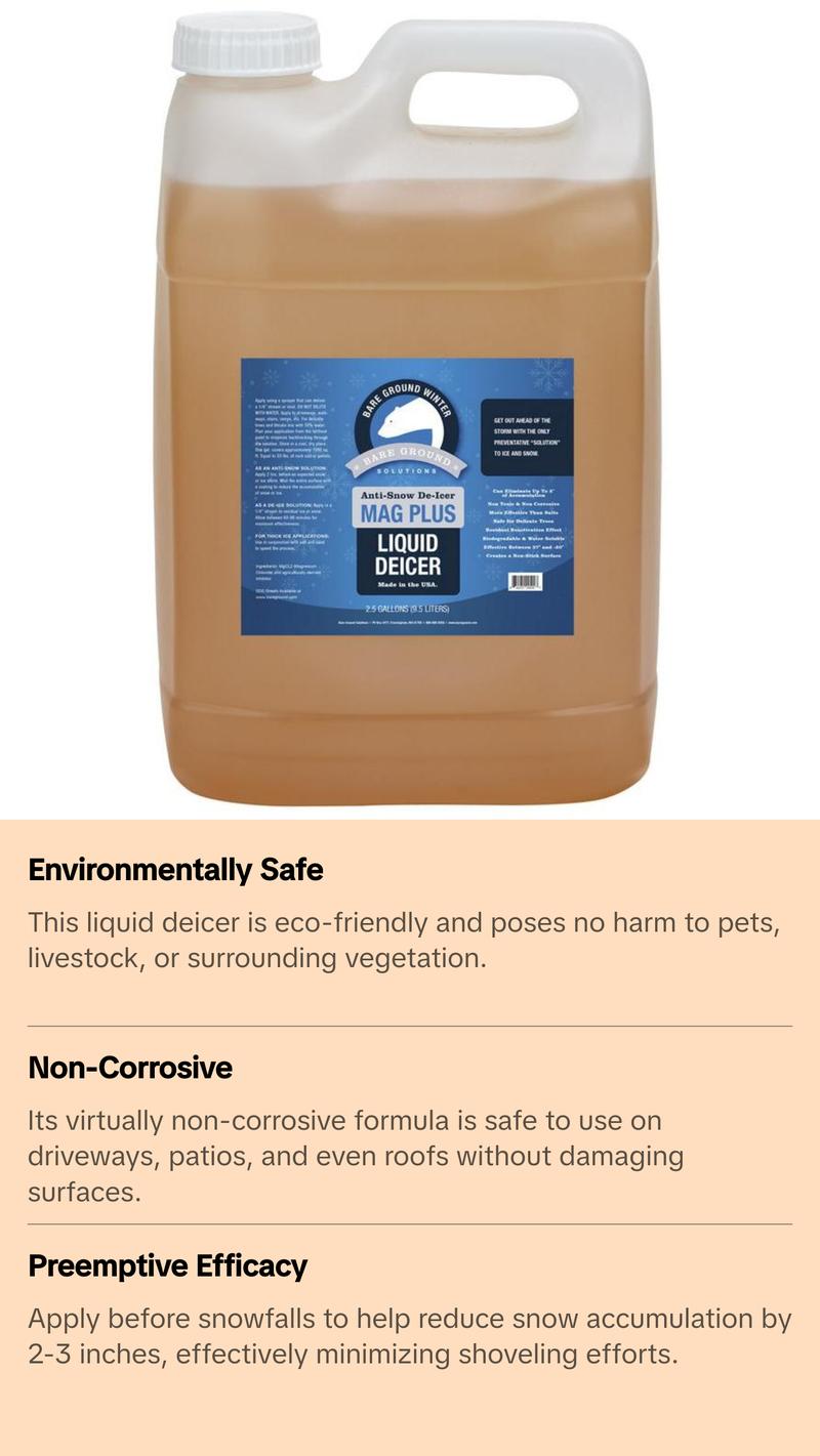 Mag Plus liquid deicer (2.5 gallon pail)