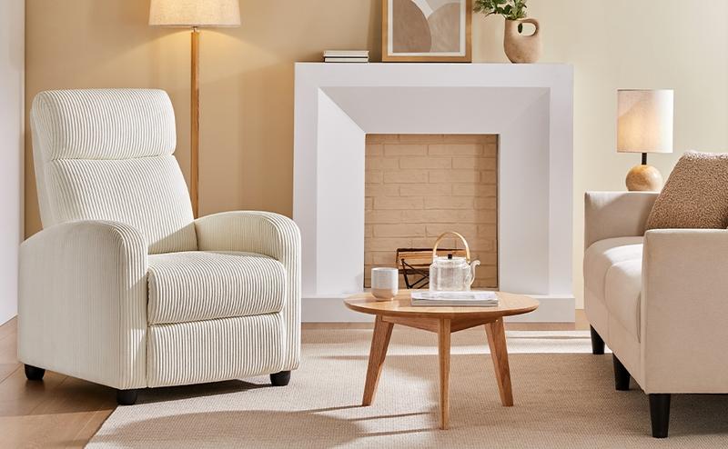 【Valentine Gift】Yaheetech Recliner Chair Adjustable Recliner Sofa with Lumbar Support Modern Upholstered Reclining Chair for Living Room Bedroom Home Theater, PU Leather/Fabric