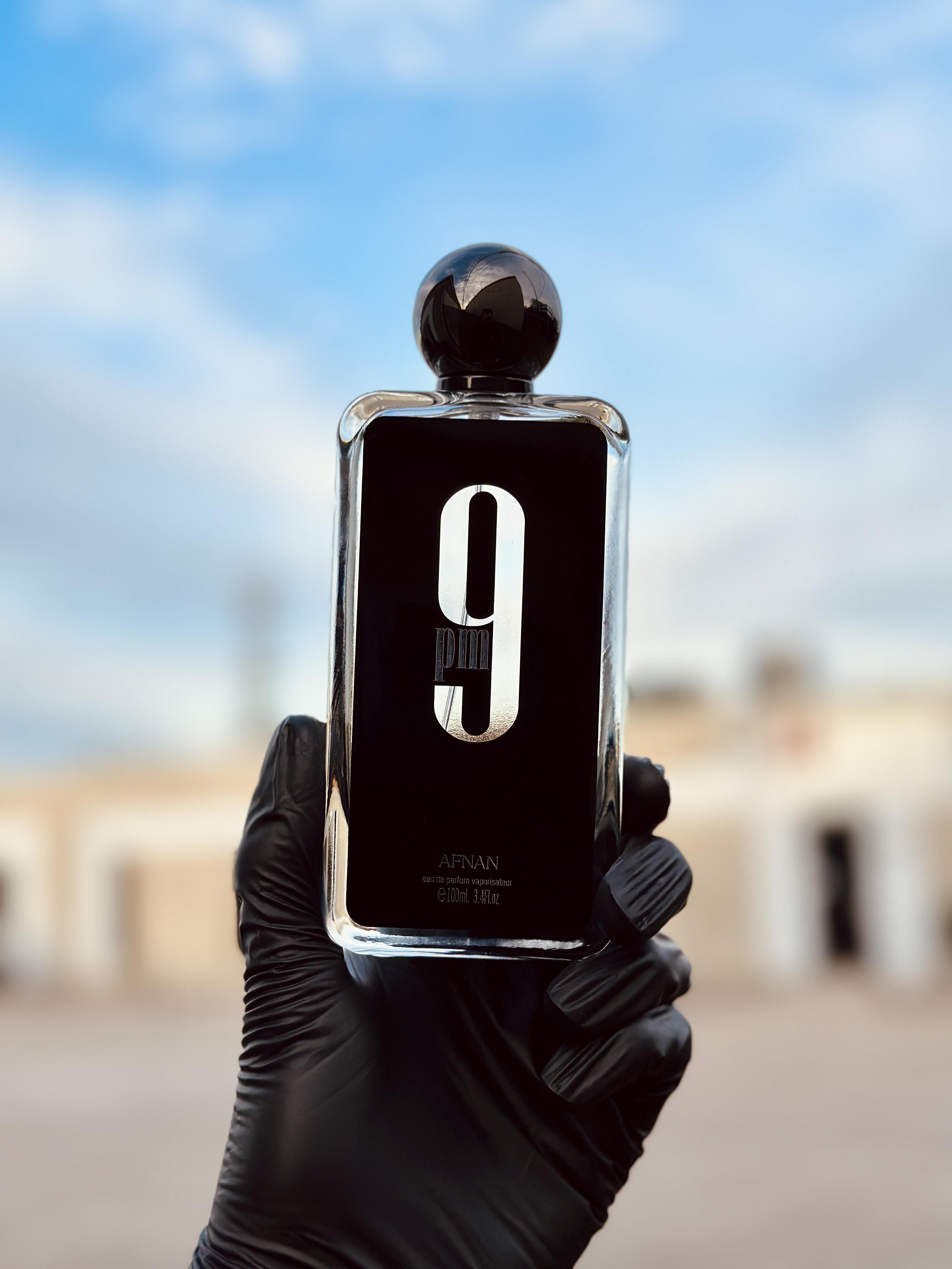 Afnan 9PM Eau de Parfum Spray for Men 3.4 oz - Amber Vanilla Scent Perfume