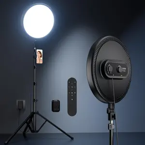 Weilisi Large Ring Light with 72" Tripod Stand, 6500K Full-Screen Selfie Ring Light for Live Stream, YouTube, TikTok, Video Recording, Photography, Portable Ring Light Tripod for iPhone/Phone with Remote
