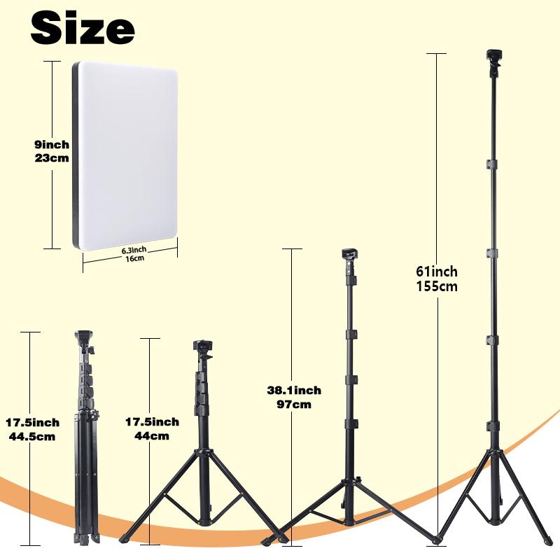 10‑Inch Compact LED Ring Light with 61‑inch Adjustable Tripod, Dimmable Warm/White/Cool Settings, great for Desktop Live Broadcasts, Gaming Commentary, and Home‑Studio Podcasts youtube podcast video lighting video light panel  vlog#springbreak