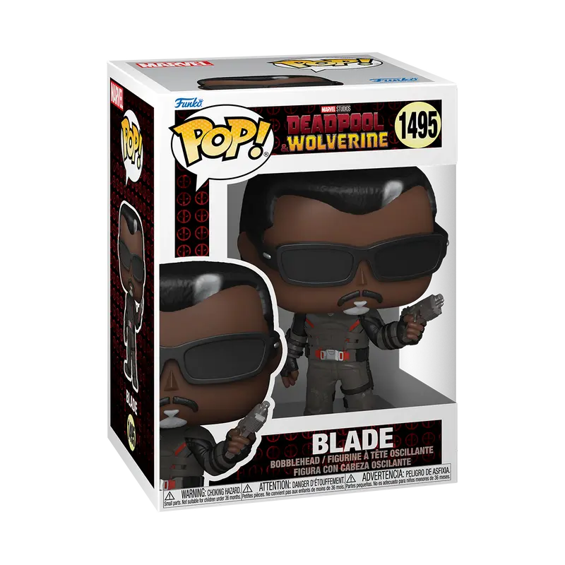 Funko Pop! Deadpool - Blade with Gun #1495 Collectible Pop Vinyl Figure