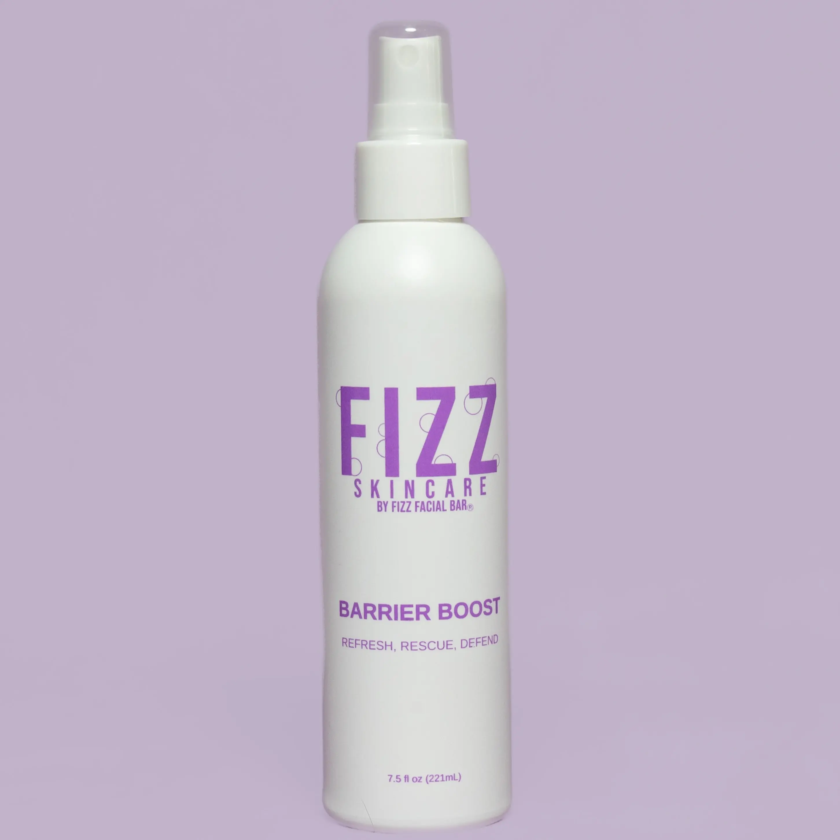 Fizz Skincare Barrier Boost Refresh Rescue Defend 7.6 oz Spray Bottle by Fizz Facial Bar