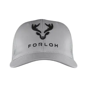 Puff Embroidered Mesh Hat