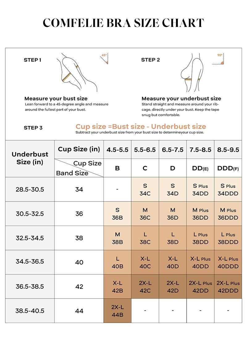 COMFELIE No Underwire Bra for Women, Seamless Comfort Lightly V-Neck Everyday Bra, Seamless Sports Bra Women underwear EB009