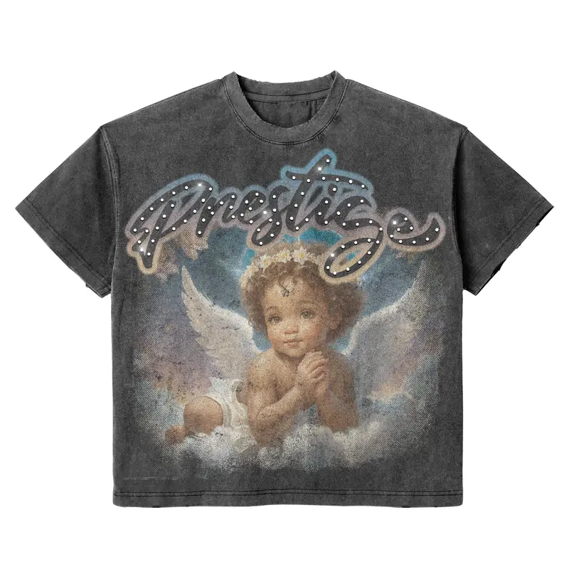Kame様★FOXEY ￥60,480　Angel Skin Shirt Baby Angel Crystal Tee - White - PureAtlanta.com