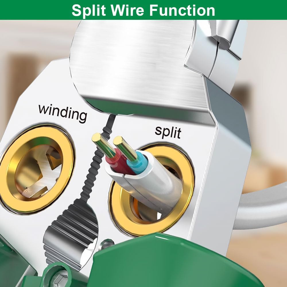8 in 1 Wire Stripper with Voltage Tester, 2025 Upgrade Multi-function Stripping Tool for Cutting and Pulling Pliers, Electrician Repair Tool 8 in 1 Wire Stripper with Voltage Tester, 2025 Upgrade Multi-function Stripping Tool for Cutting and Pulling Pliers, Electrician Repair Tool