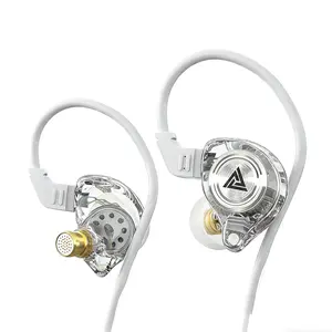 QKZ AK3 Wired In-Ear Earbuds with Mic, HiFi Subwoofer, Noise Cancelling & 3D Stereo Sound for Gaming, Sports & Gym headphone