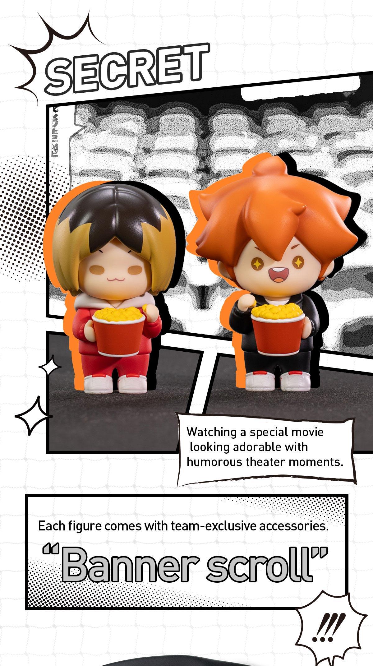 POP MART Haikyu!! The Dumpster Battle Series Figures