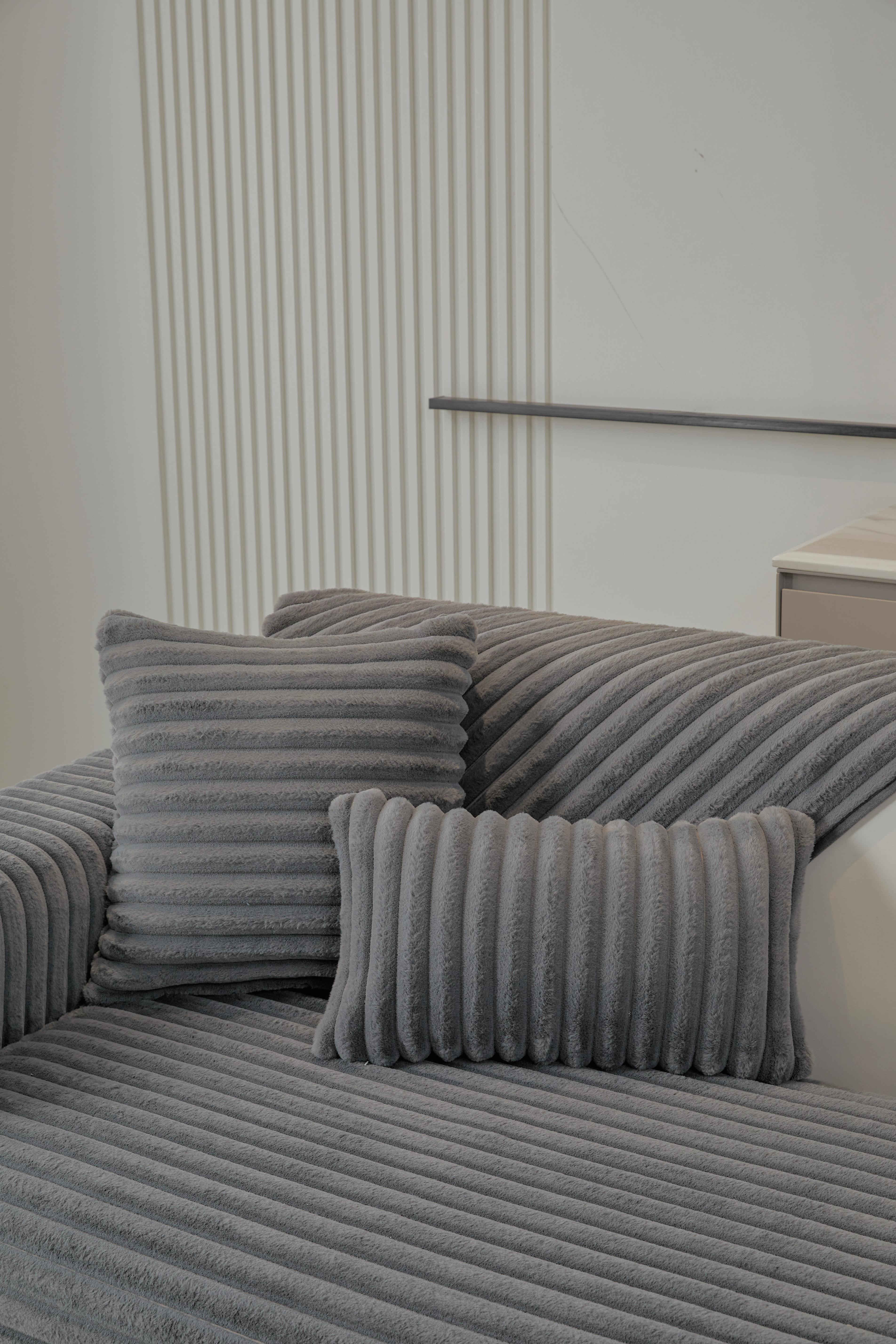 【SlumberHome】Pure Color Sofa Cover, Anti-Slip Sofa Protector, Soft Comfortable Sofa Pillow Case, Decorative Room Accessory for Living Room, Reusable Home Furniture Protection Durable Cushions couch cover for sofa