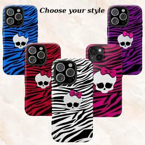 Monster High Tough Phone Case – Cute Monster Cover for iPhone 11, 12, 13, 14, 15, 16, 17 Pro Max Plus. Durable & Stylish Protective Accessory for Your Device.