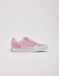 Vans Knu Skool Checkerboard Prism Pink GS