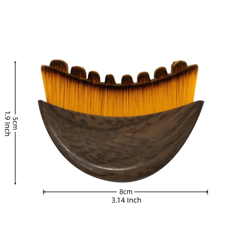 Product Introduction of Face Lymphatic Contour Brush for Jawline & Chin Sculpting Dry Brushing Massager for Lymphatic Drainage & Facial Fatigue Relief Ergonomically Designed to Fit The Skin Precisely 1PCS Beauty Roller Daily 11