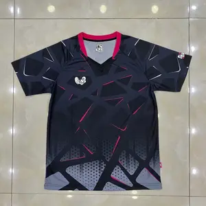 Tidal Vibes New Table Tennis Jersey for Men and Women (Short Sleeve)