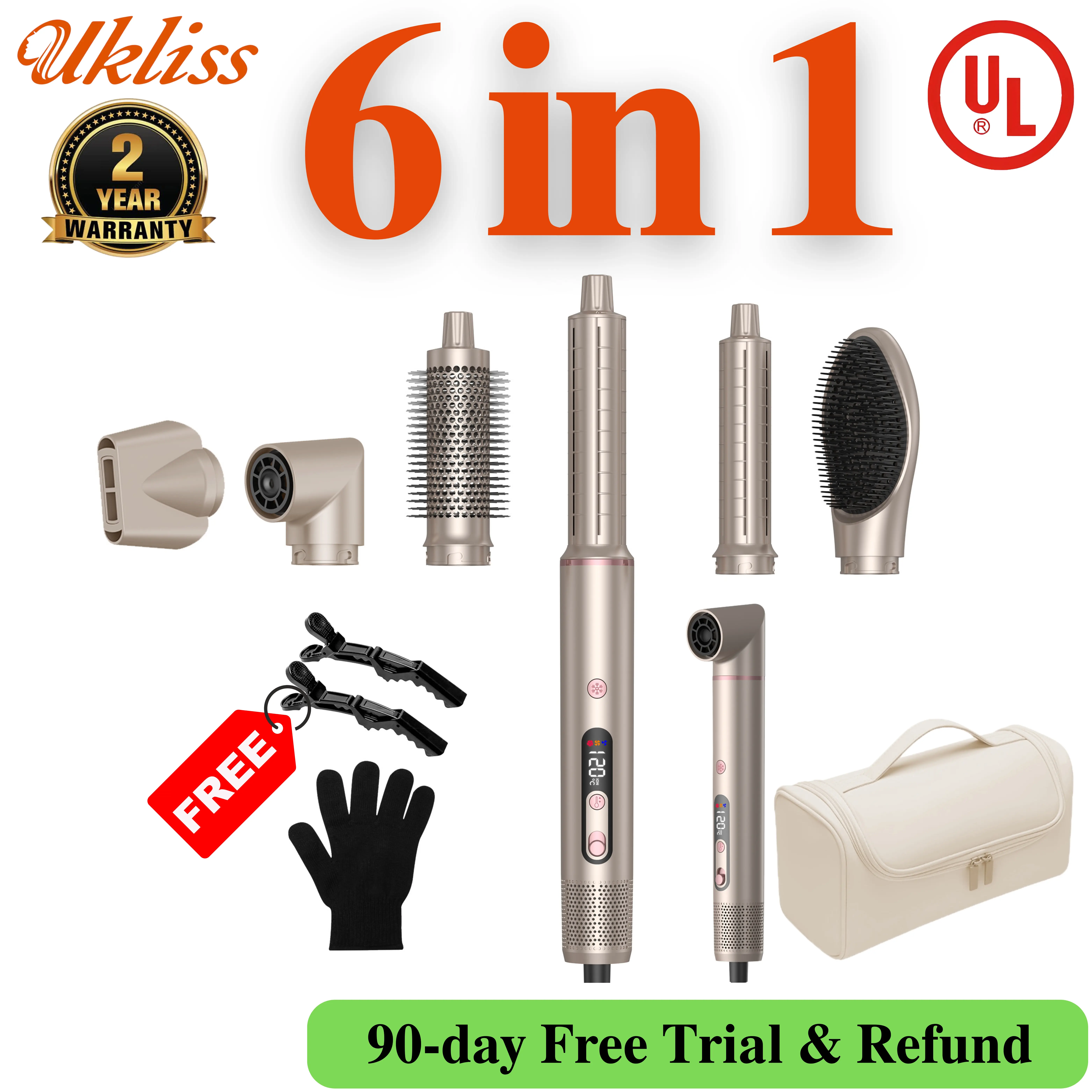 6 in 1 (With Storage Bag)