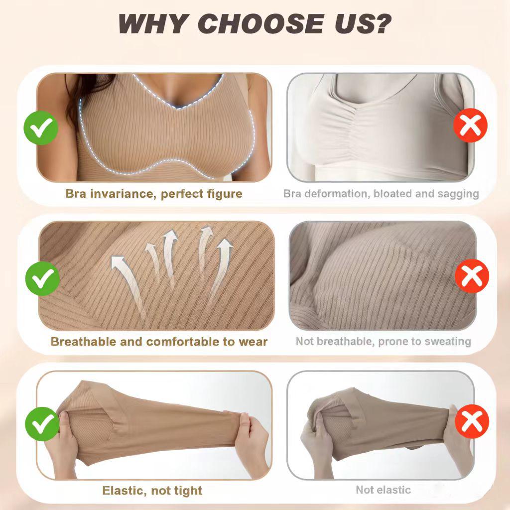 3/4/5/6 Pieces Women’s Solid Color Wireless Bra — Comfortable, Breathable, Elegant, Seamless Push-Up Bra; Women’s Underwear; Soft Underwear for All Seasons; Bras for Women