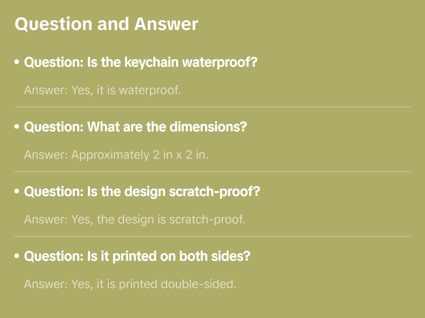 ☆ Bat Sh*t Crazy Holo Keychain ☆