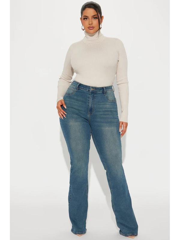 Tall Tucson Booty Lifting Stretch Bootcut Jeans Dark Wash Regular 34" Inseam & Tall 37" Inseam Medium Stretch 5 Pocket 11" High Rise