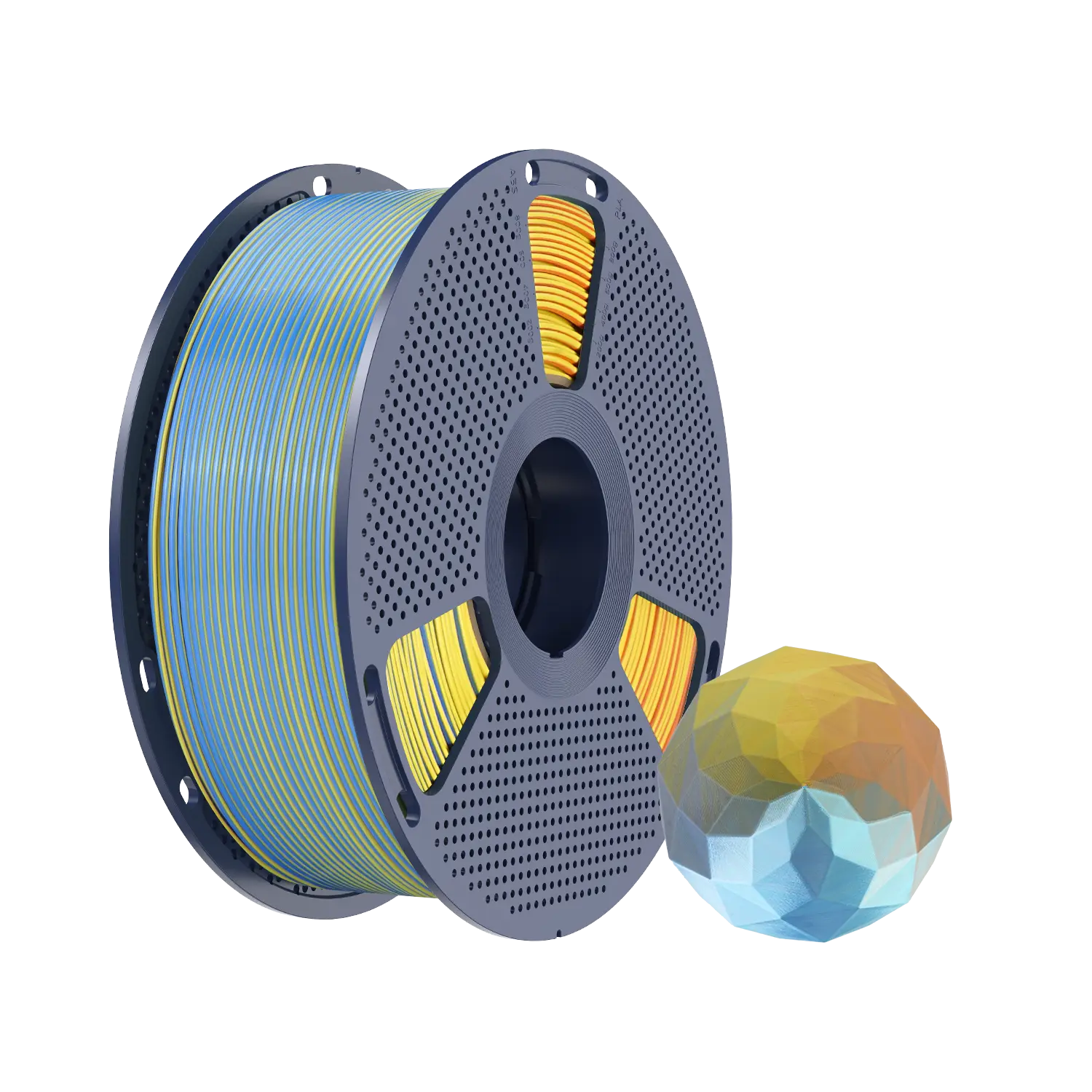 SUNLU Four-color SILK Filament 1KG | Vibrant colors, no clogging
