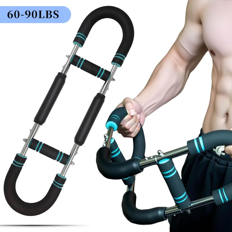 Adjustable Spring Twis60100lbs Adjustable Twister Arm Exerciser Portable Home Fitness Kit Unisex Forearm Triceps Strength Training Equipmentter Arm Exerciser 60100lbs Portable Home Fitness Equipment Unisex Forearm Triceps Chest Training Essential