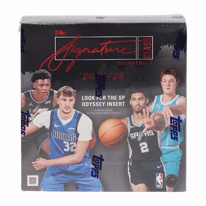 2025/26 Topps Signature Class Basketball Mega Box Trading Cards