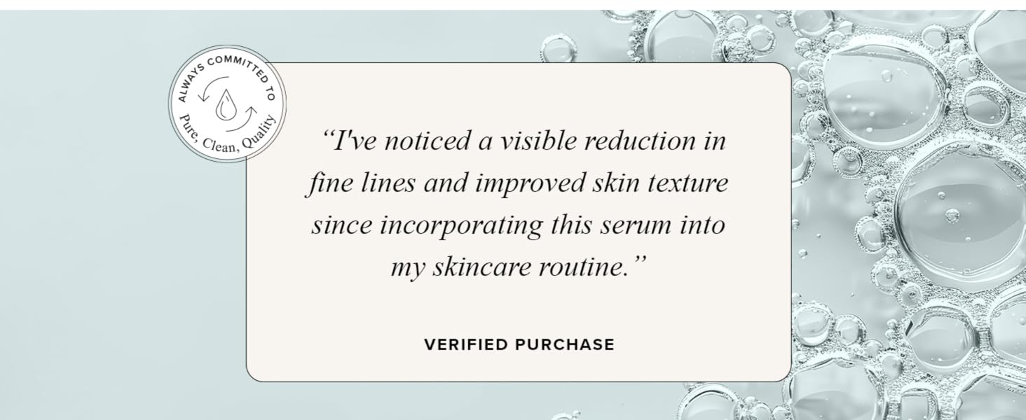 Asterwood Hyaluronic Acid Serum for Face | Hydrating & Plumping Anti-Aging Serum for Dry & Sensitive Skin | Fragrance-Free, Vegan Skincare