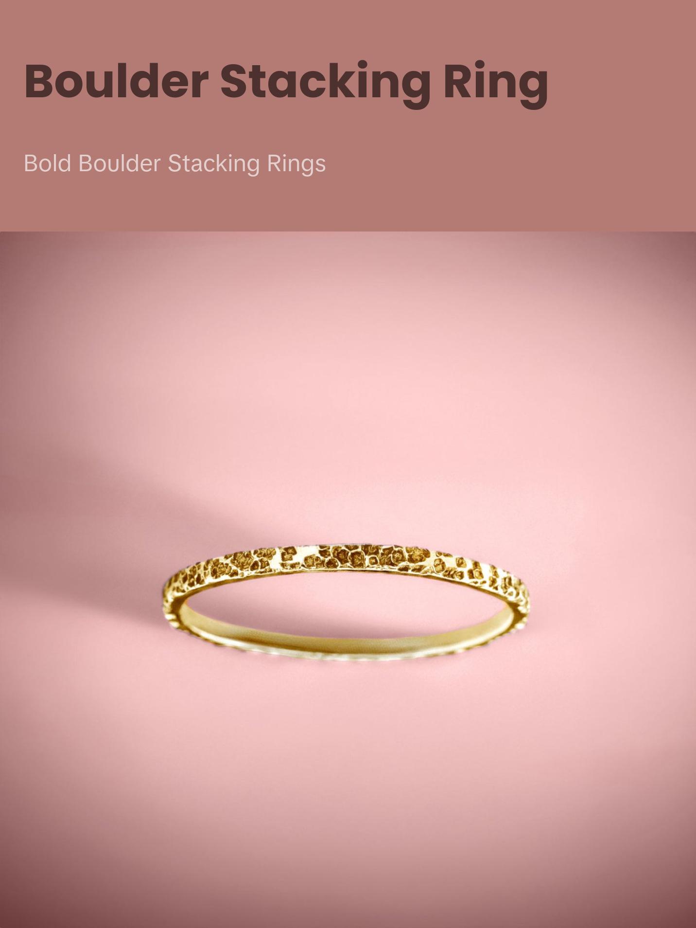Boulder Stacking Ring