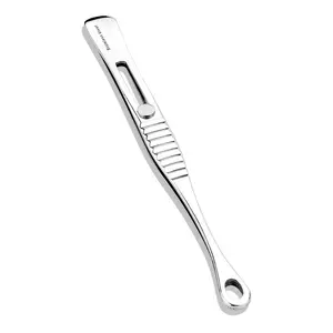 Mini Multi Purpose Body Piercing Forester Tweezer Body Piercing Tool with Sliding Easy Lock - Stainless Steel