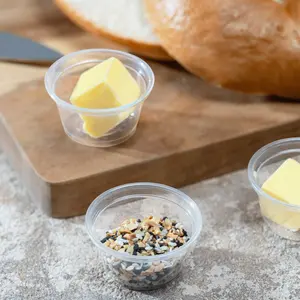 [2,500 ct] Karat 0.75 oz PP Portion Cups, Clear