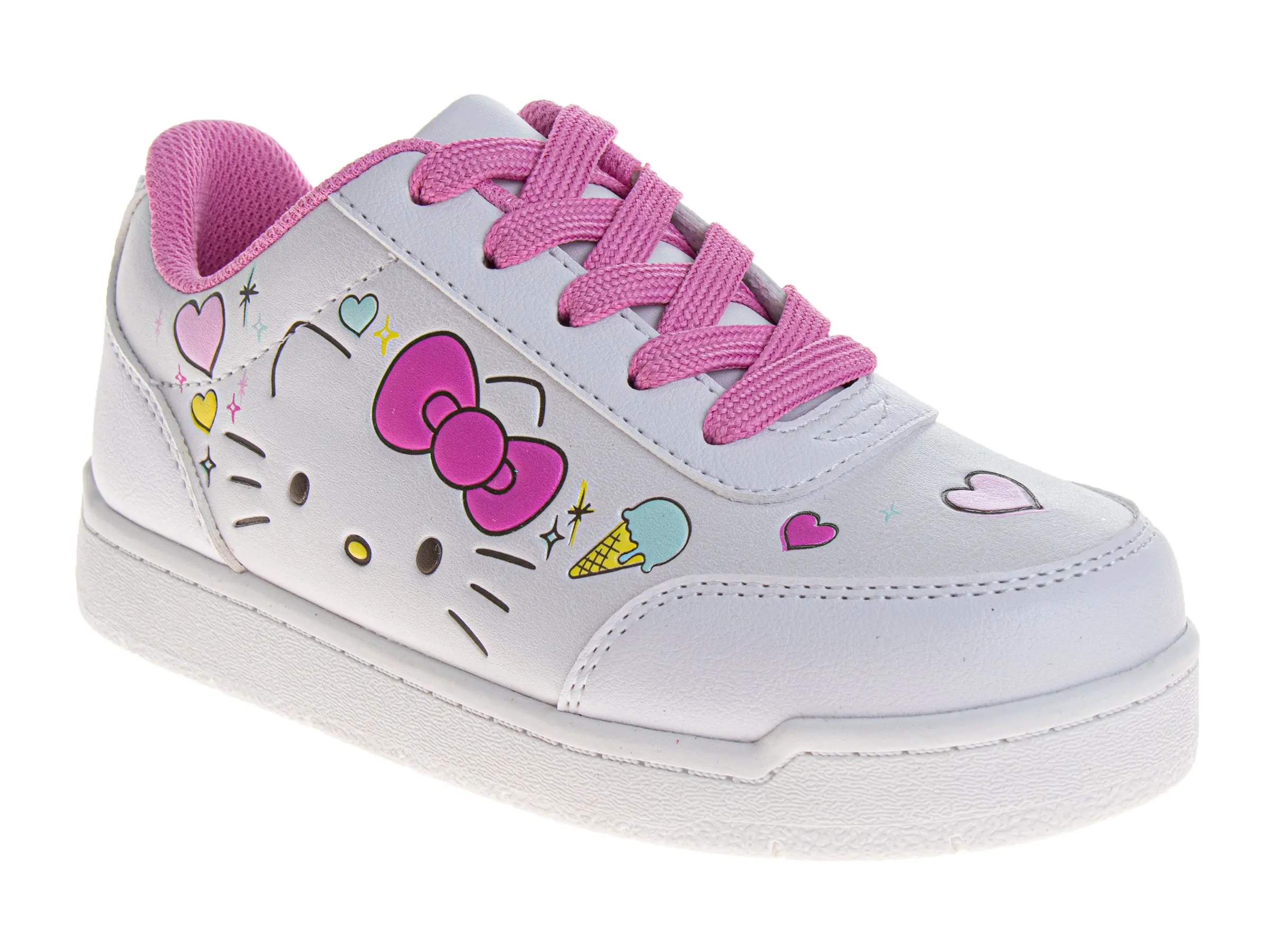 Hello Kitty Sneakers for Girls Colorful Official Casual Comfort Shoes (Little Kid/Big Kid)