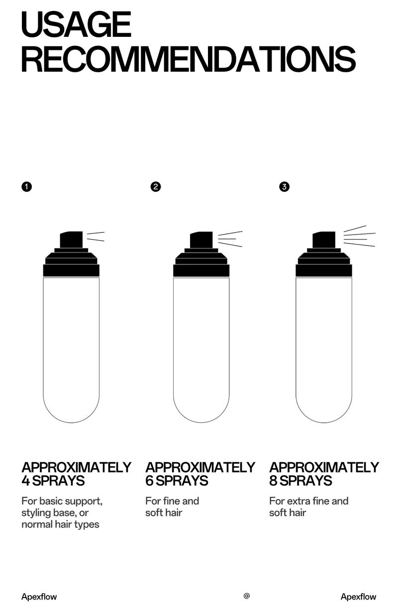 ApexFlow Instant Hair Root-Lifting Volume Spray-Gentle, Effective, Soluble Collagen,Nourishing Ingredients, Root Lift, Volumizing, Non-Greasy, Pleasant Scent, for Fine/Thin/Limp Hair