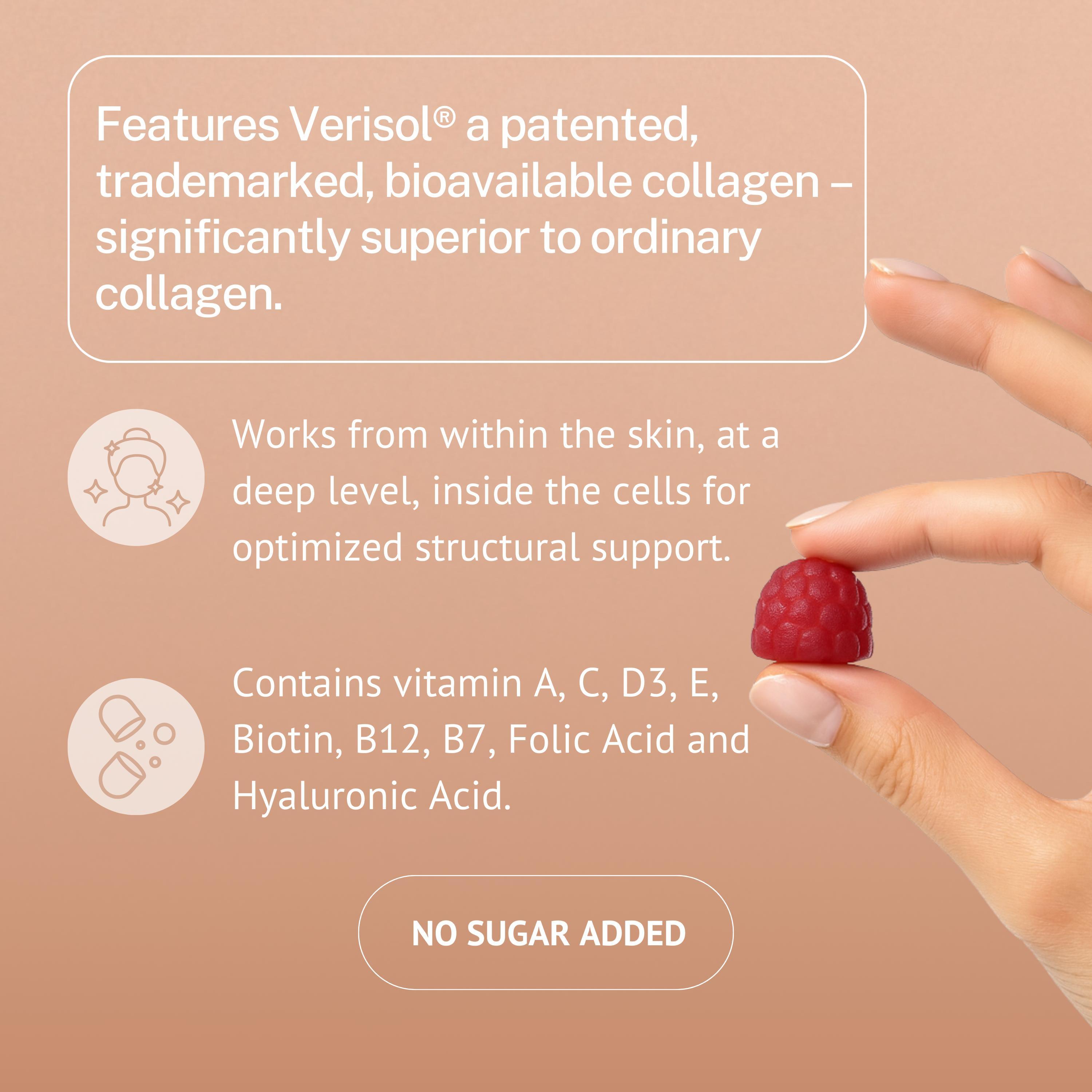 Volumagen Skin Plumping Collagen Gummies – Clinically Studied Bioactive Collagen for Wrinkle Reduction, Elasticity & Hydration, 120 Ct Volumagen Skin Plumping Collagen Gummies – Clinically Studied Bioactive Collagen for Wrinkle Reduction, Elasticity & Hydration, 120 Ct