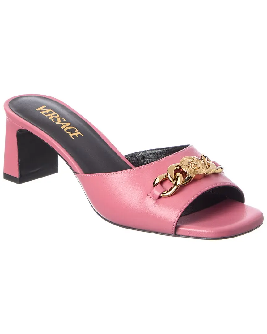Versace Medusa Leather Sandal