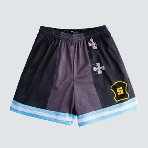 Fire Force Anime Mesh Shorts FFS Sports Shorts For Gym Fitness Manga Fans