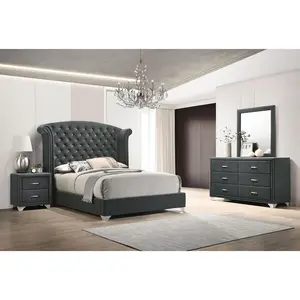 Melody  Bedroom Set Grey