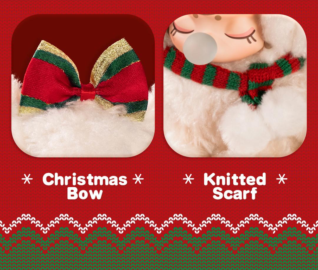 【Limited Edition】Rolife Nanci Christmas Bear Plush Pendant, Xmas Gift Ideas Keychain