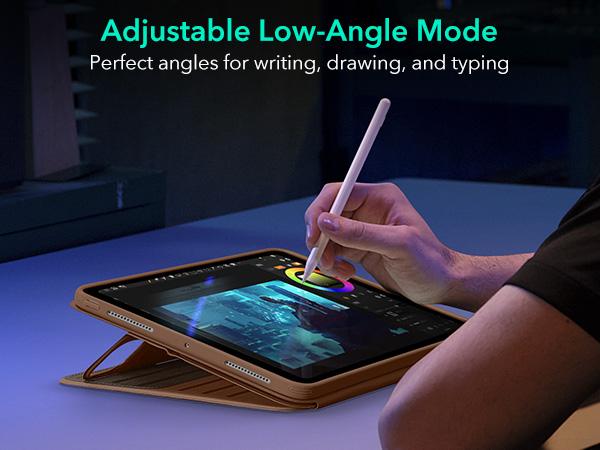 ESR for iPad A16/10th Gen Case, iPad Air 11/13 inch Case, iPad Pro 11/13 inch case, Air 5th/4th Case, Removable Magnetic Cover, Ultra-Stable Case with Pencil Holder, 9 Standing Angles, Shift Series