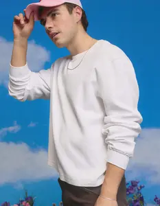 RSQ Mens Washed Boxy Thermal