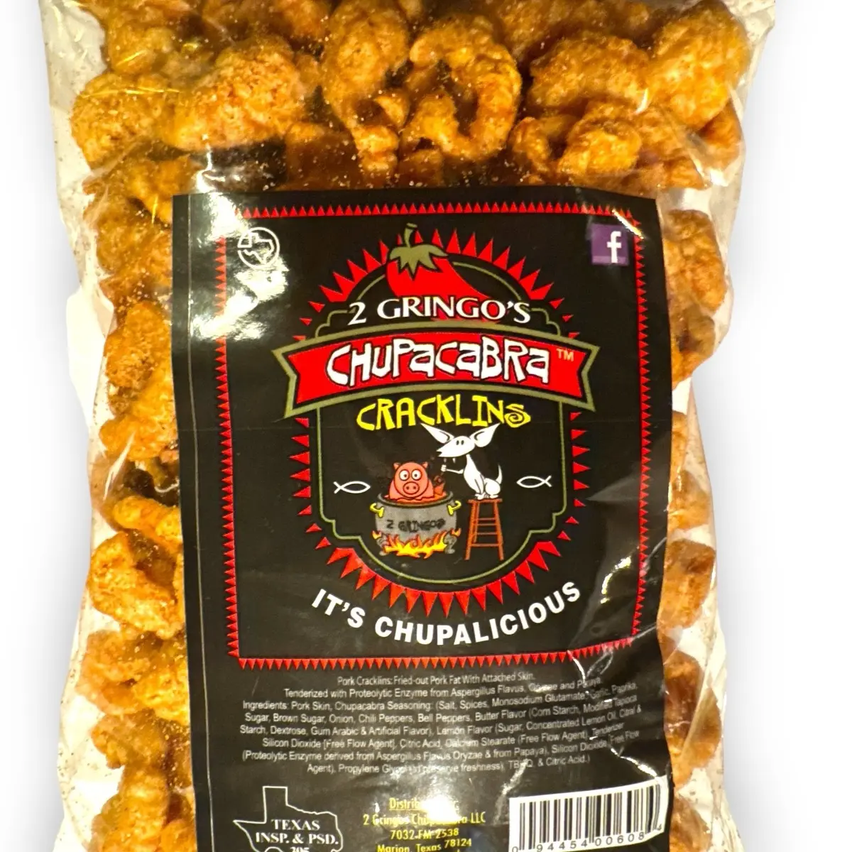 2 Gringos Chupacabra Pork Cracklings