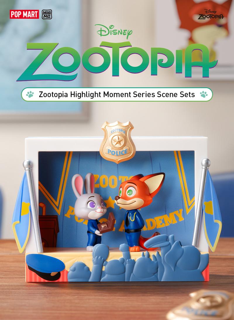 POP MART Zootopia Highlight Moment Series Scene Sets