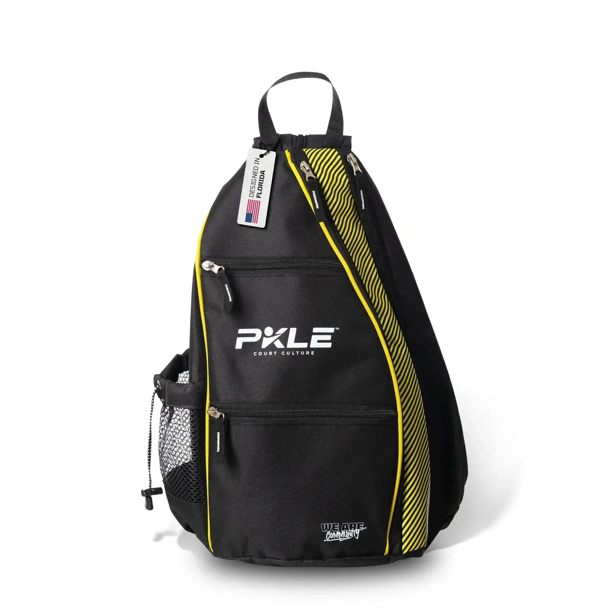 PKLE Pickleball Bag - Lightweight Pickleball Sling Bag, Storage for Paddles, Balls & Accessories - Travel-Ready Pickleball Gear Set