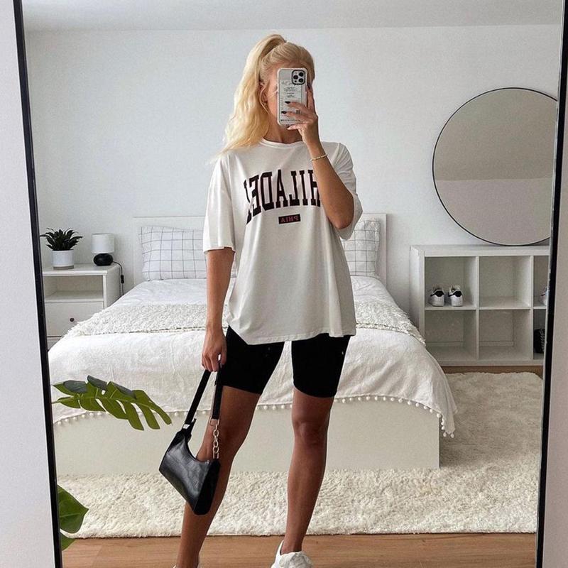 Showitty 3 Pack Biker Shorts for Women(Reg & Plus Size) - 5"/8" High Waist Tummy Control Shorts for Workout Gym