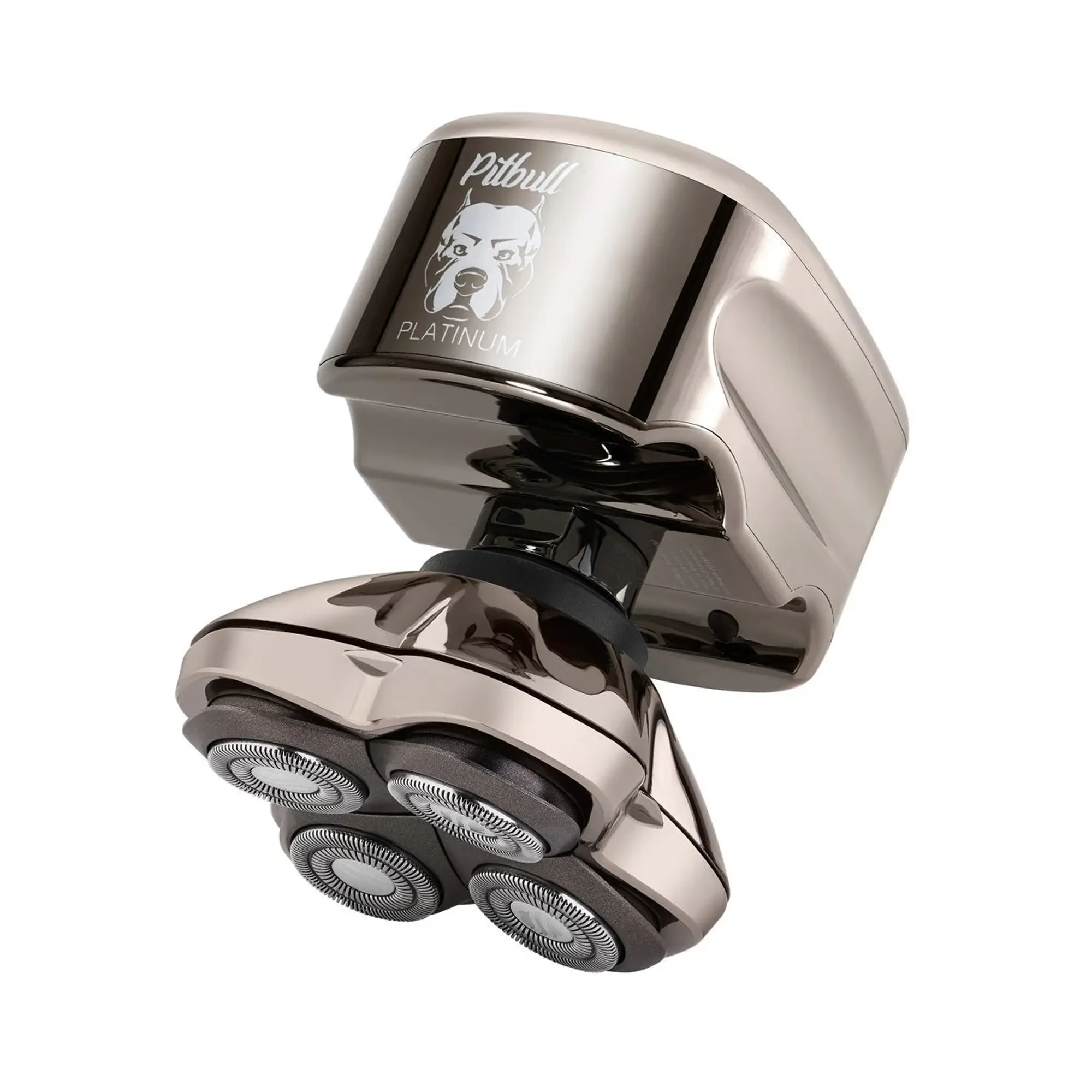 Skull Shaver Pitbull Platinum Pro Cordless Head & Face Electric Shaver, Stainless Steel Blades - PBP-PRO, Head Shavers, Cordless Portable Shaver